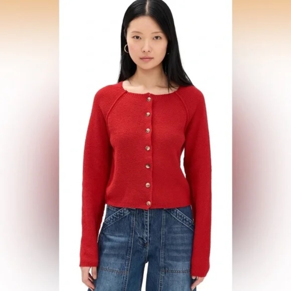 NWOT Free People Sydney Shrunken Cardi, M